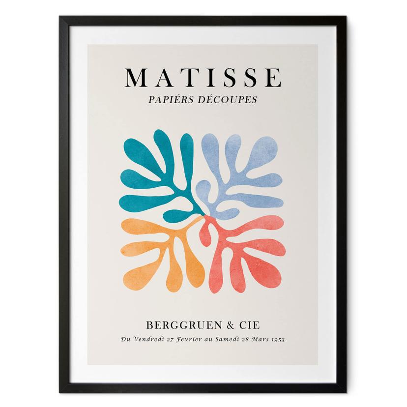 Plakat i Matisse-stil Papiers Découpés - Costa