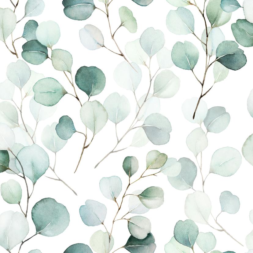Papel pintado autoadhesivo con motivo floral verde, Vinilo adhesivo con motivo de hojas