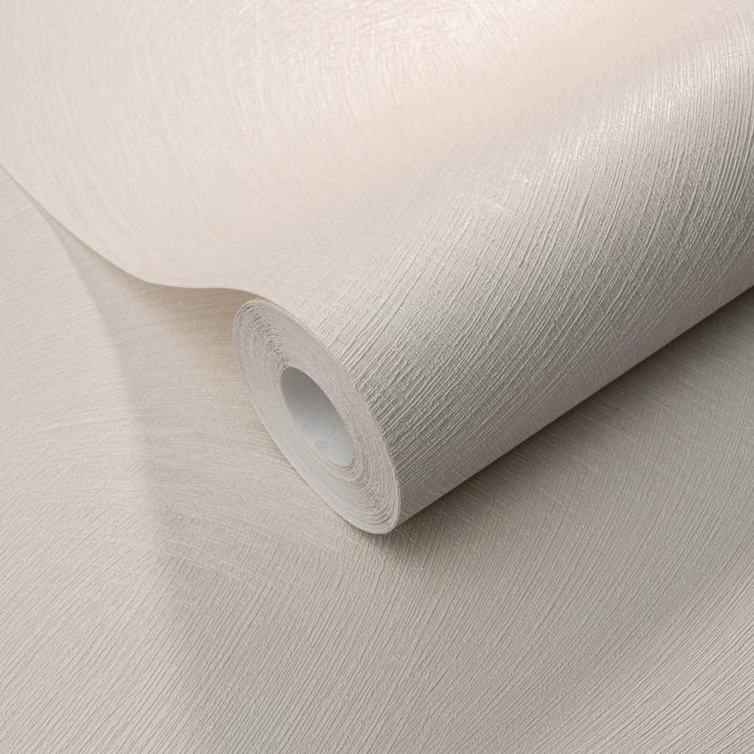 Vliestapete mit grafischen Mustern in creme