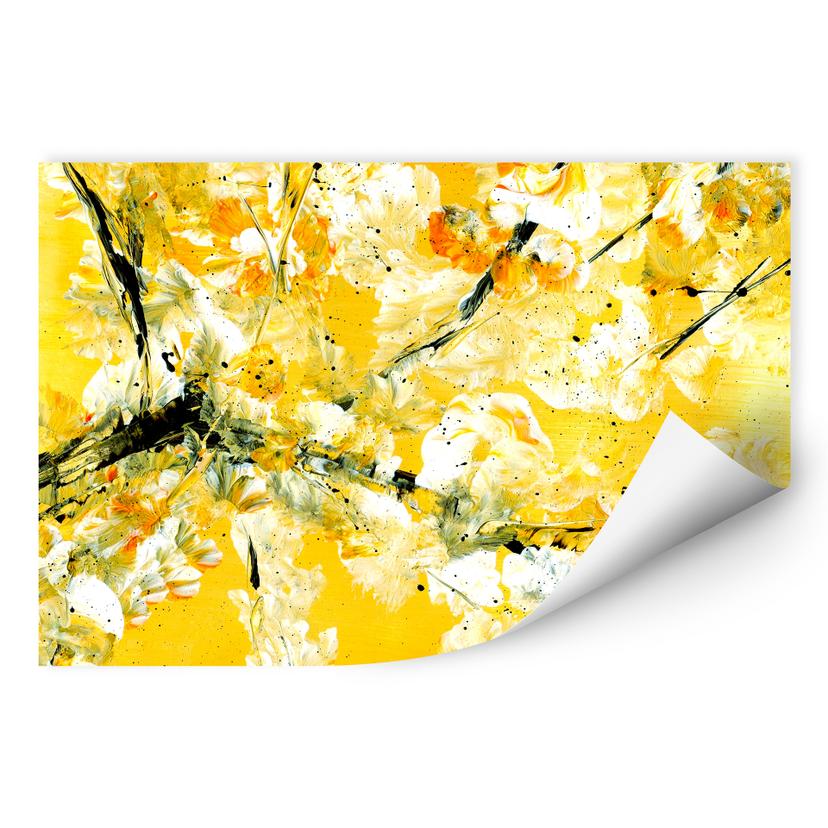 Zelfklevende Poster - Niksic - Flowers