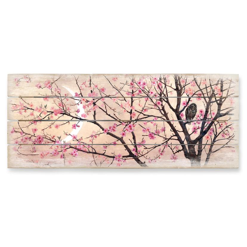 Cuadro de madera Coleman - Primavera - Panorama