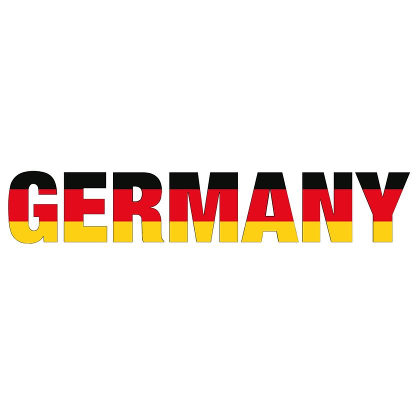 Scritta "Germany"