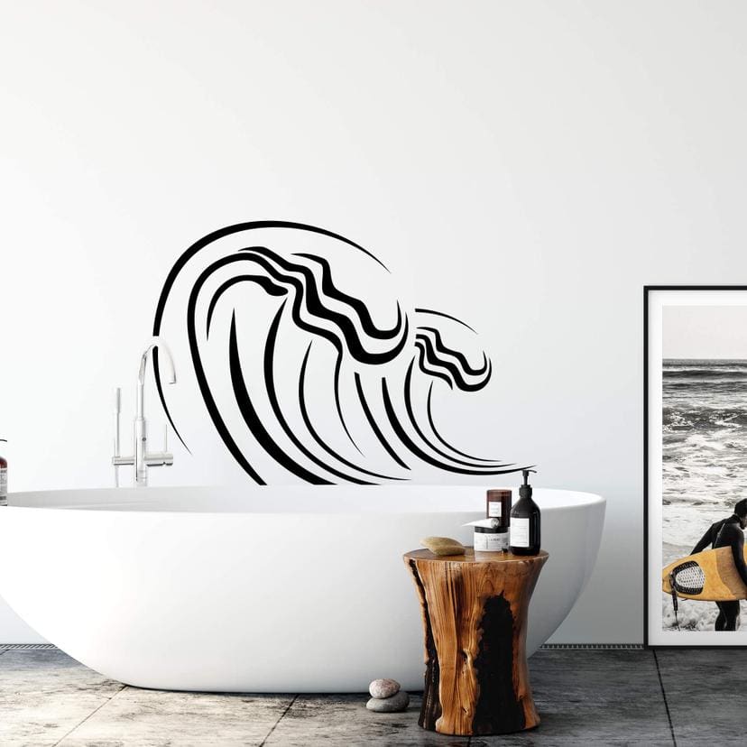 Sticker mural - Vagues 3