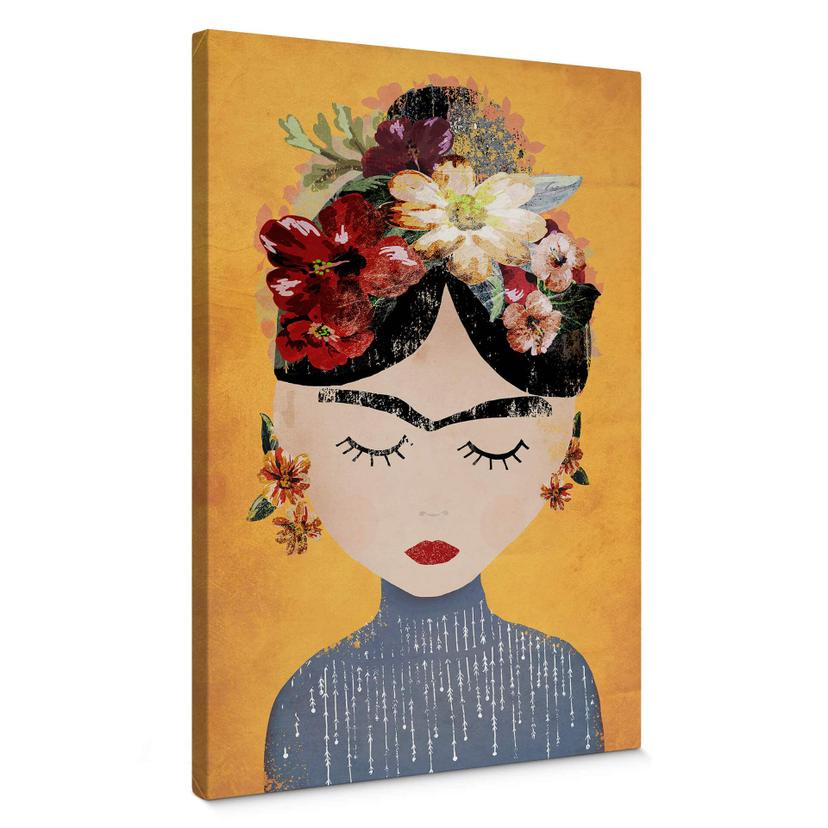 Lienzo Treechild - Frida florida