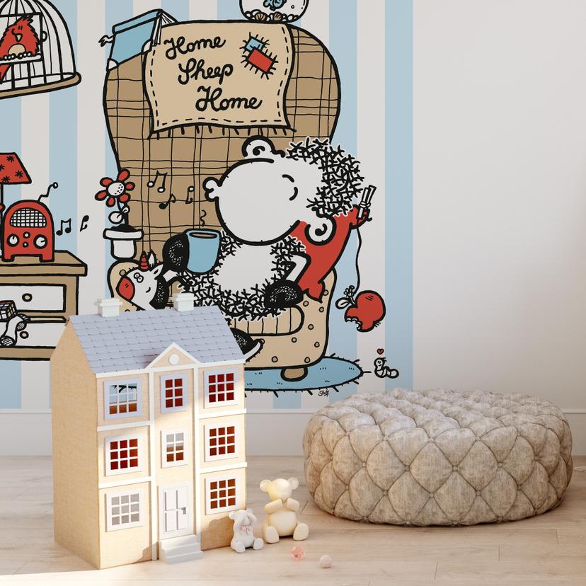 Fotobehang Sheep World Muziek