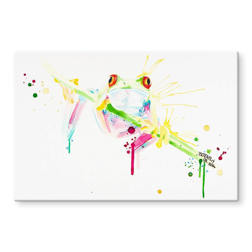 Tableau en verre - Buttafly - Frog
