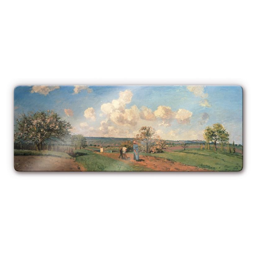 Tableau en verre - Pissarro - Printemps