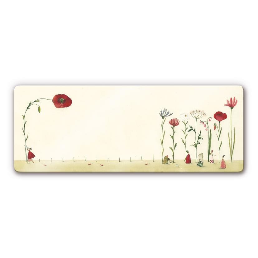 Glasschilderij Leffler – Eenzame Bloem