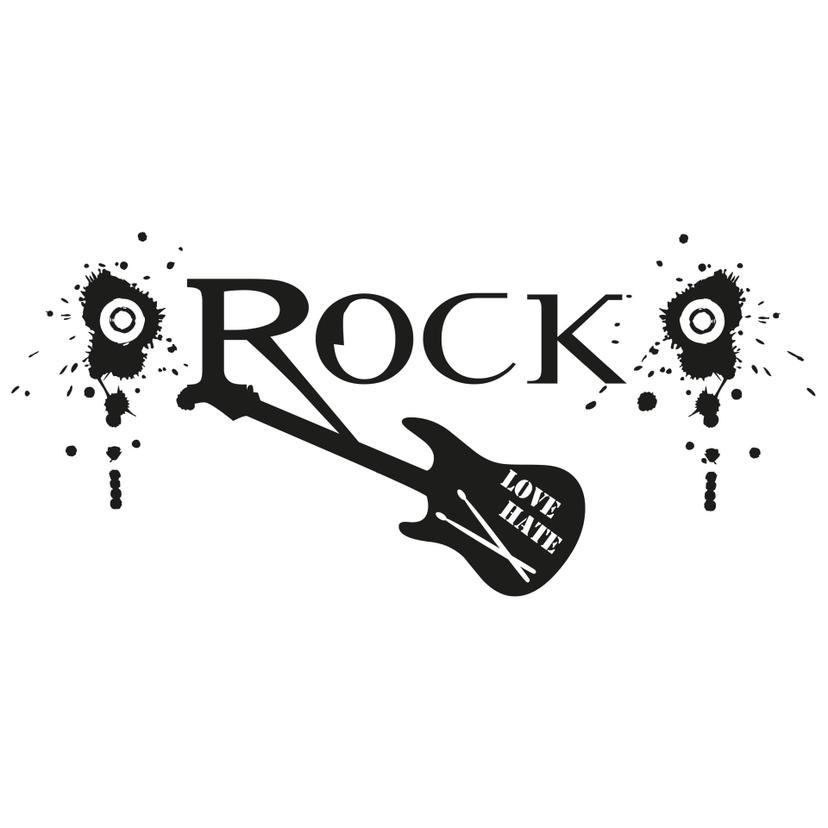Sticker mural - Rock