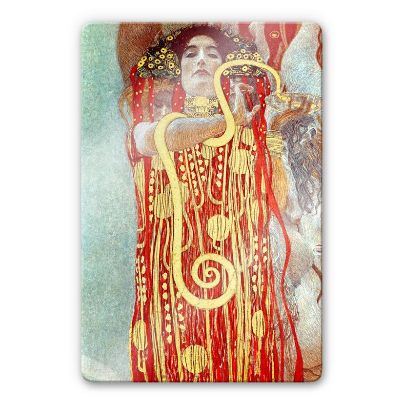 Glasbillede - Klimt - Hygeia