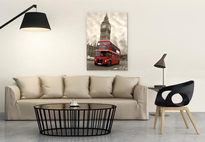Tableau en verre acrylique - Visite de Londres