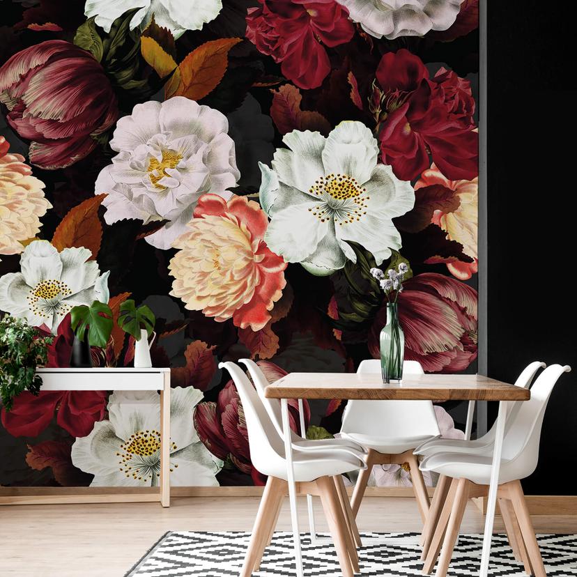 Fototapet - UN Designs - Blomsterarrangement