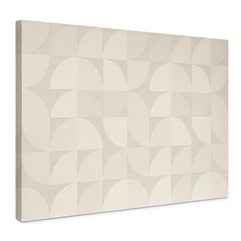 Lienzo semicircular de estilo retro - Bloomery Decor