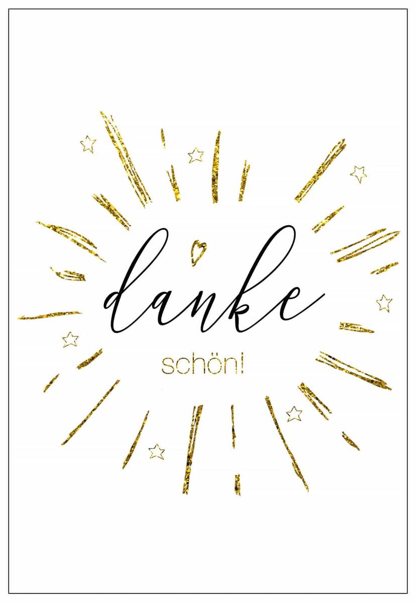 Gutschein Dankeschön