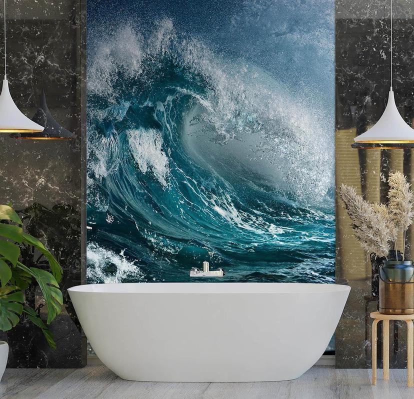 Fototapete, Riesige Welle