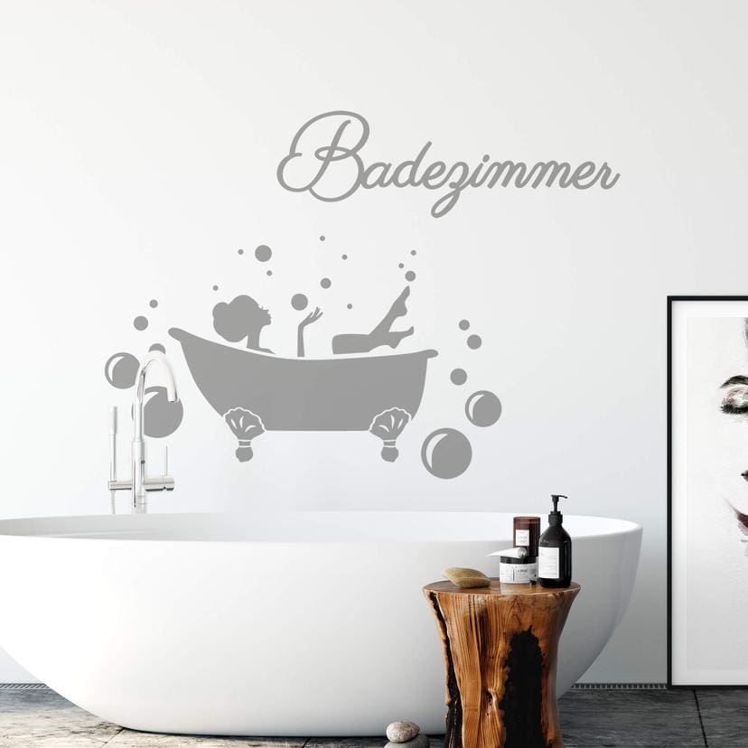 Wandtattoo Badezimmer 01