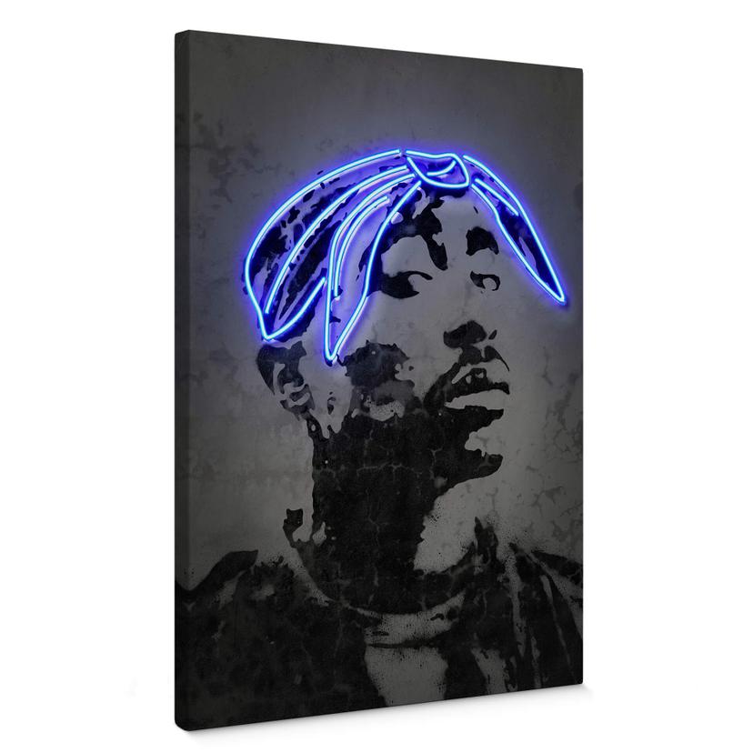 Lienzo Mielu - 2Pac