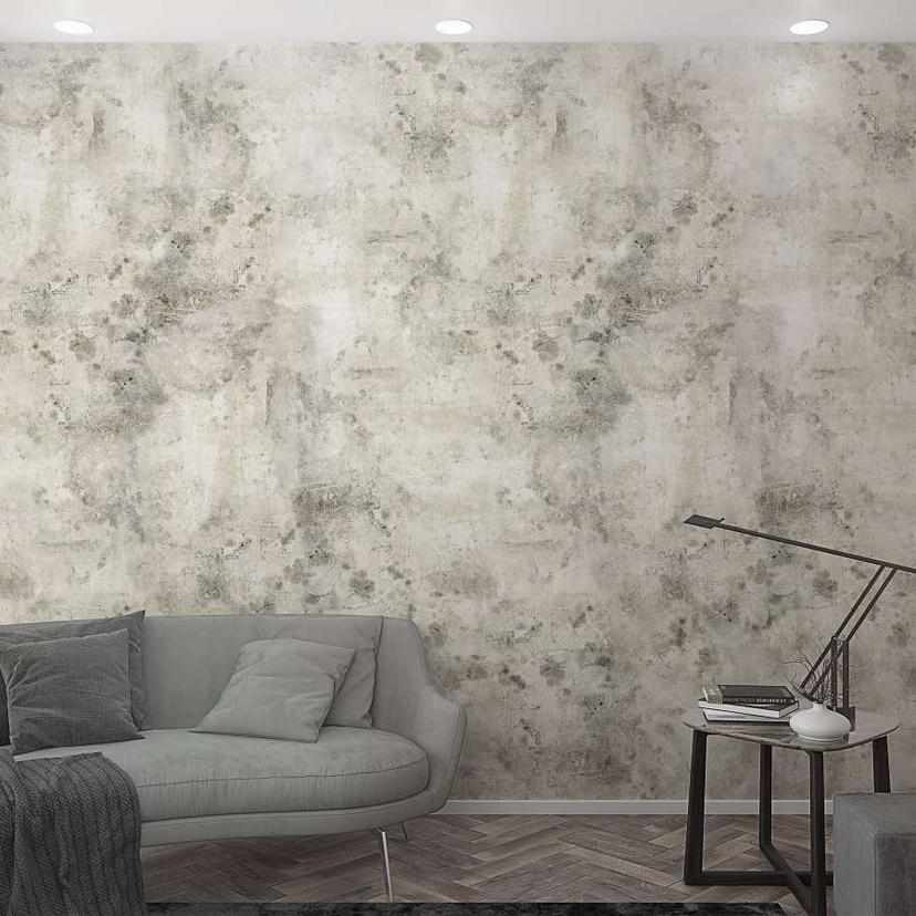 Marmor sten effekt tapet grå, sten effekt 2,70 x 1,59 m