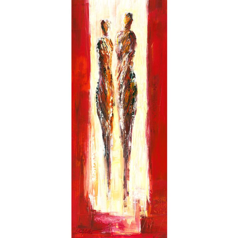 Fotomurale Schüßler –  Coppia in rosso