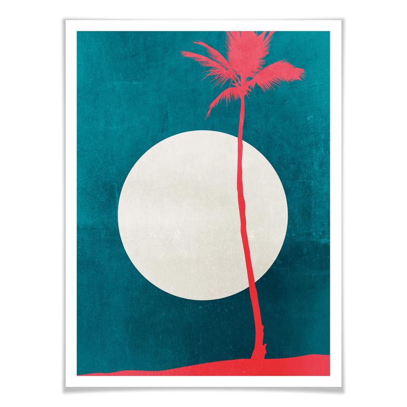 Poster Kubistika - Sogno caraibico