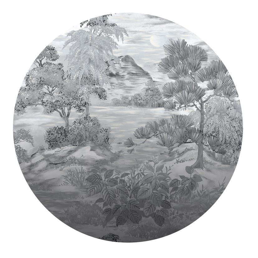 Papel pintado digital Fujiyama en 1,4 m x 1,4 m Fashion for Walls 4 de Guido Maria Kretschmer