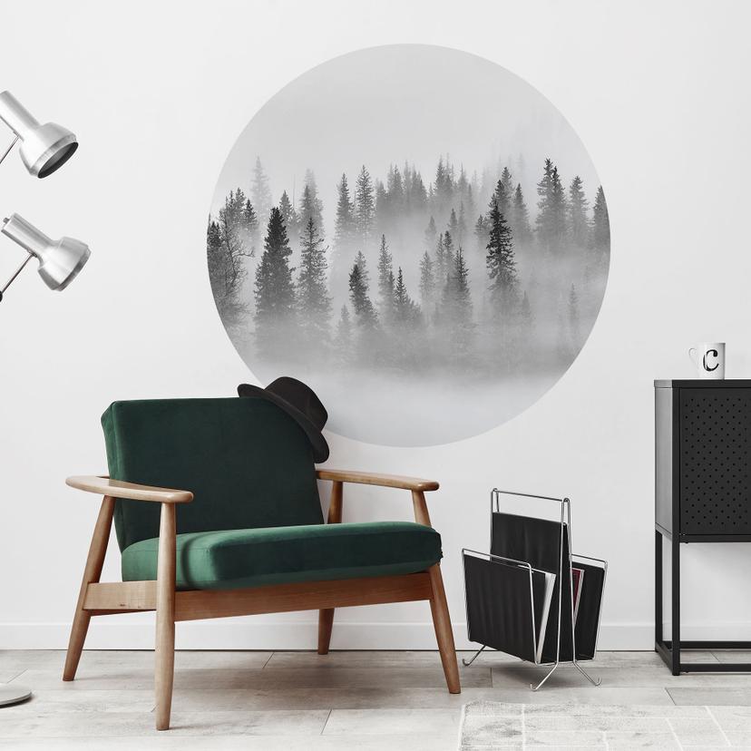 Wall Sticker Xu - Foggy Forest