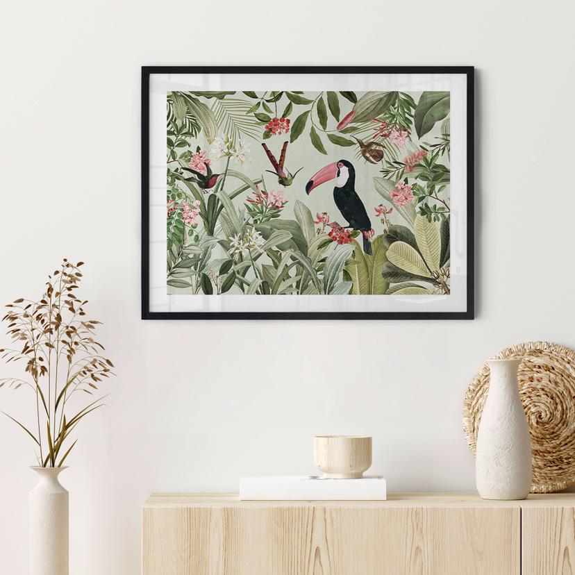 Poster Tukan i djungelns paradis - UN Designs