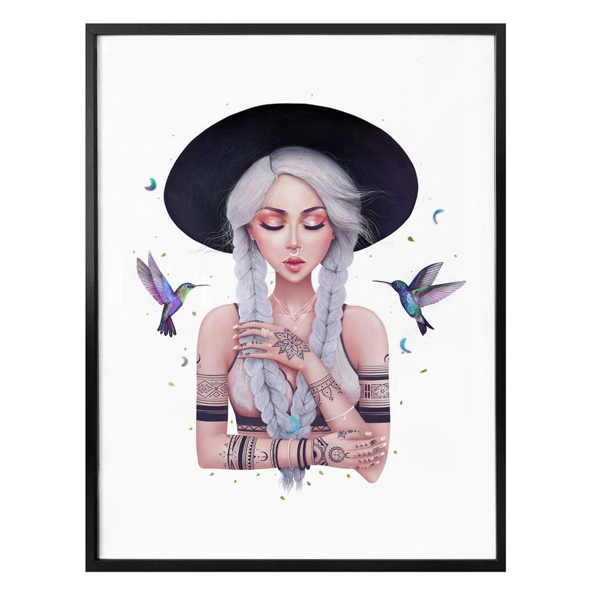 Plakat - Korenkova - Boho Girl 2