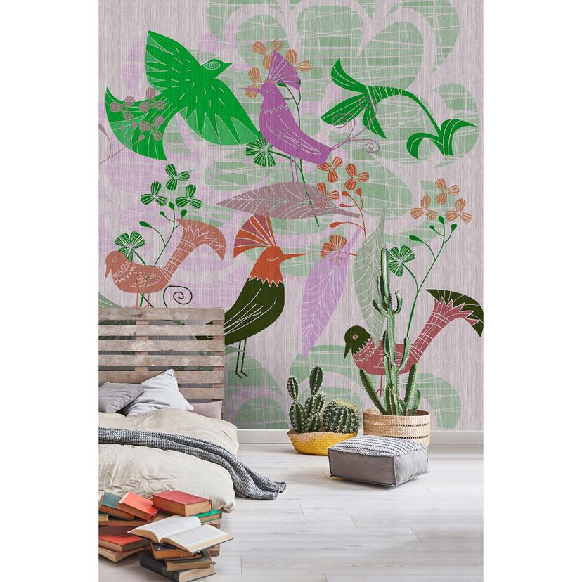 Livingwalls papier peint photo  Walls by Patel 3 Birdland 2