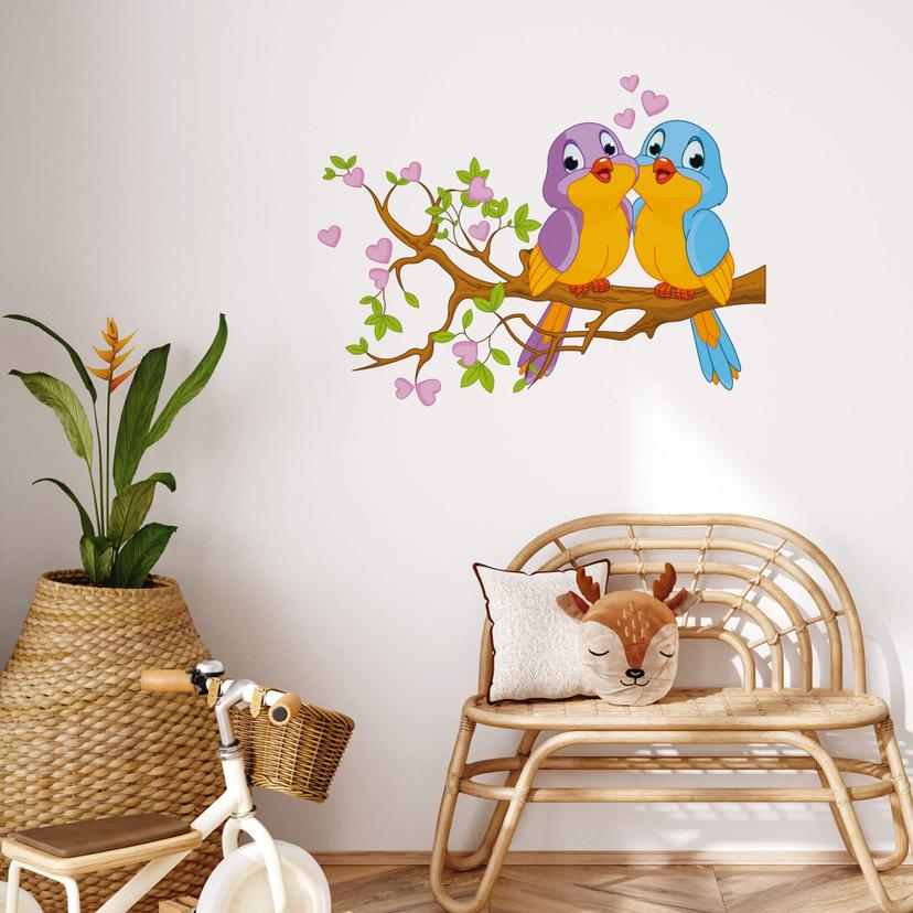 Sticker mural - Abre aux oiseaux