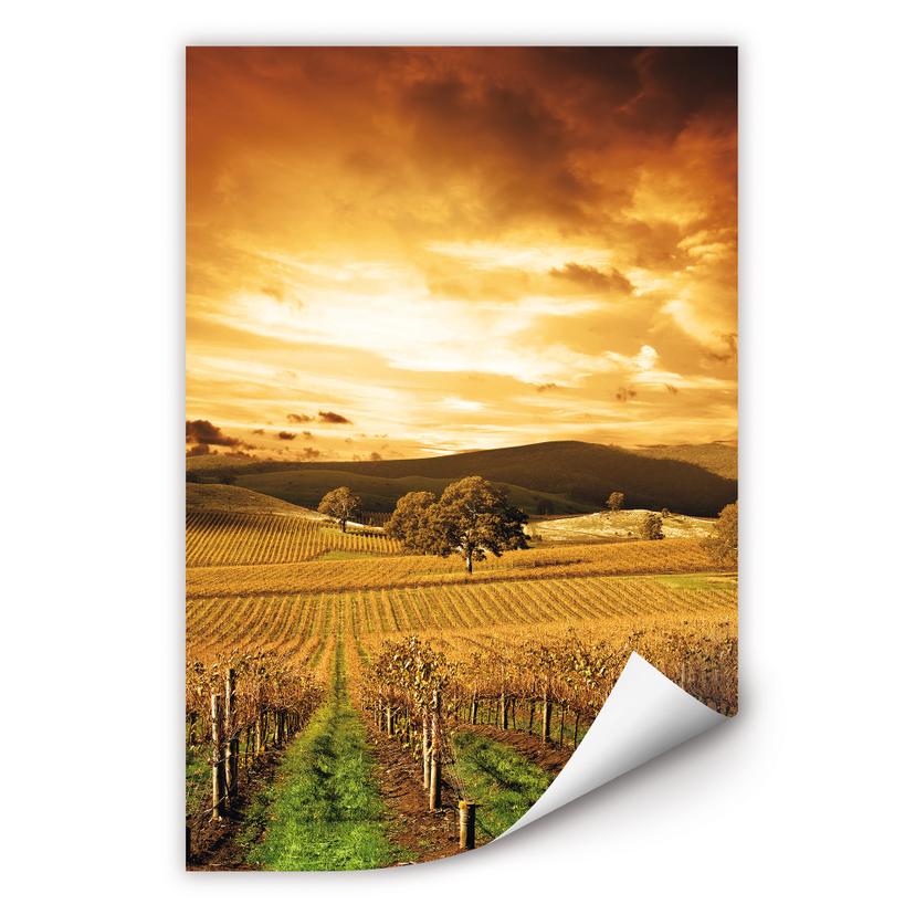 Poster autocollant - W - Le Tyrol en Automne