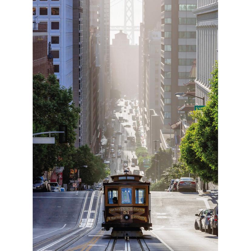 Fotomurale Colombo – Tram in San Francisco
