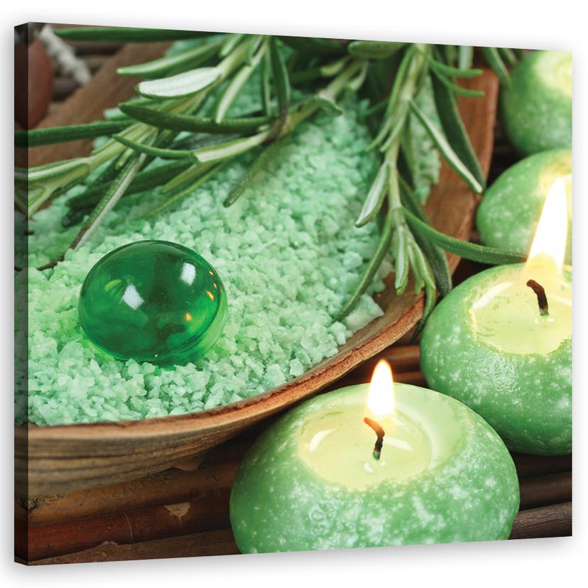 Canvasbillede, Zen spa-lys
