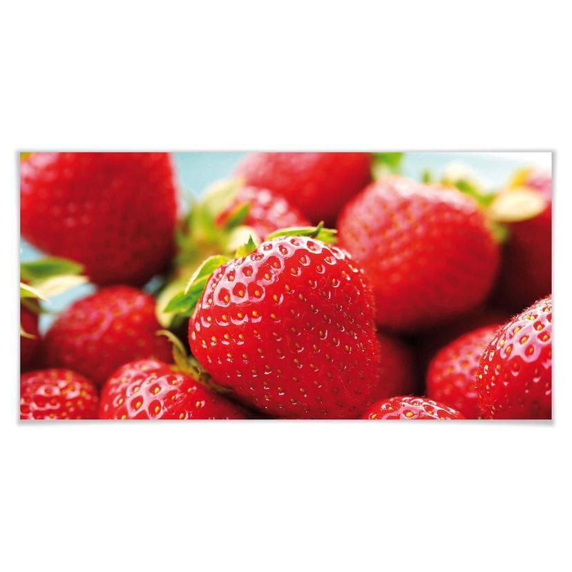 Poster Erdbeeren aus dem Garten - Panorama