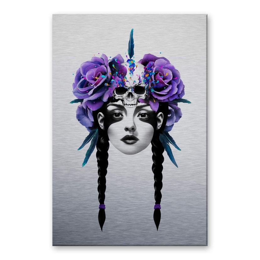 Tableau en alu-Dibond effet argenté  Ireland - New Way Warrior