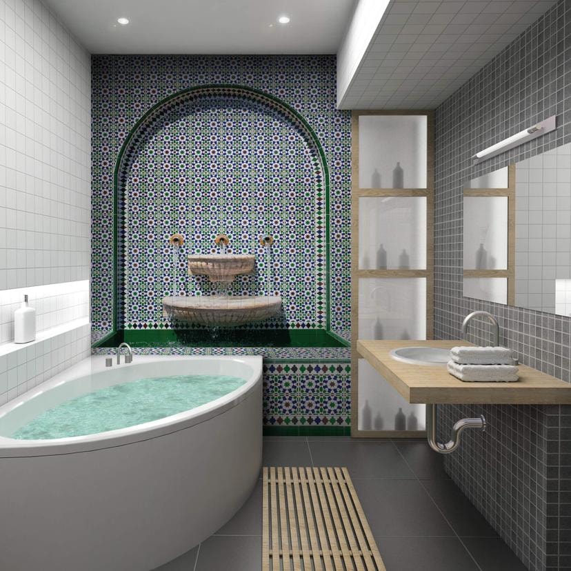 Fototapet - Colombo - Spa in the Alawi Mosque
