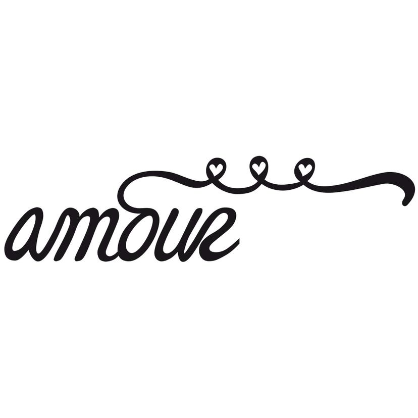 Sticker mural - Amour
