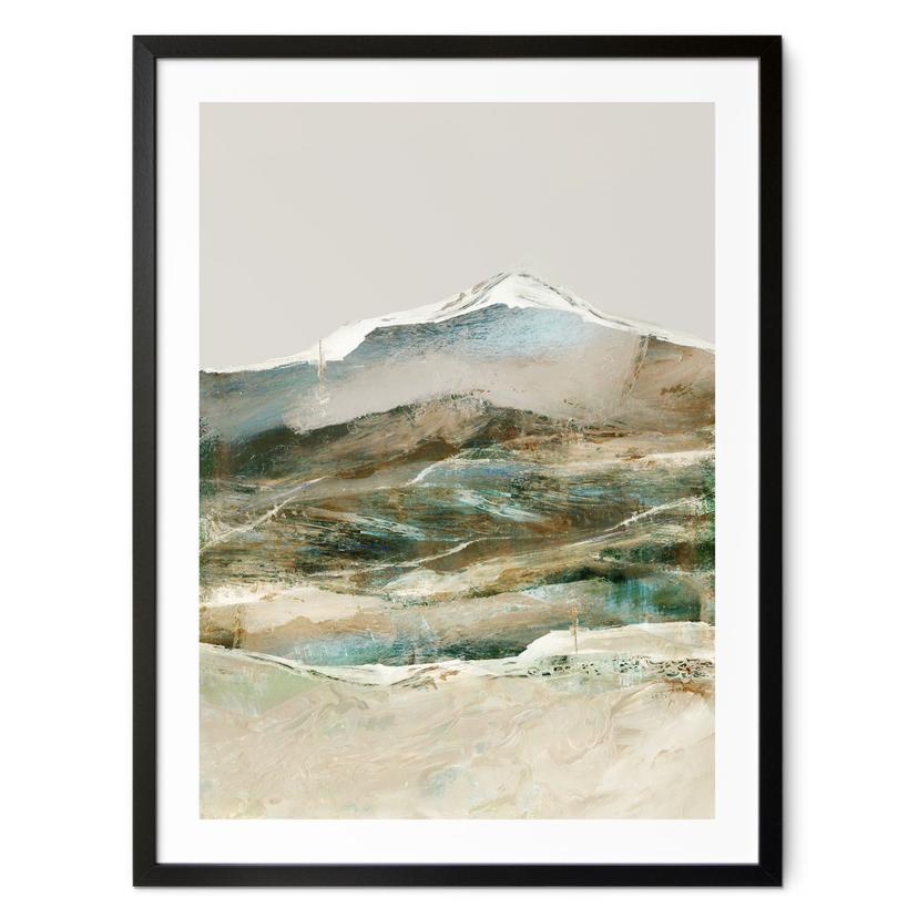Póster Montañas Abstractas - Hobday