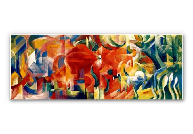 Tableau Forex - Marc - Formes joueuses - Panorama