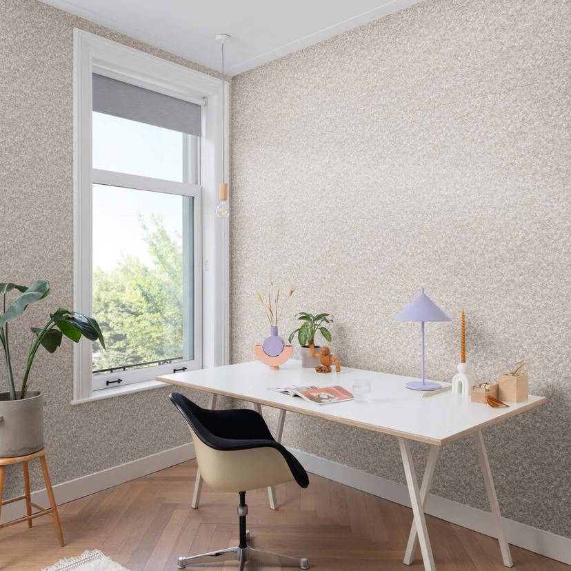 Rasch papier peint intissé, papier peint à motifs Composition gris doux
