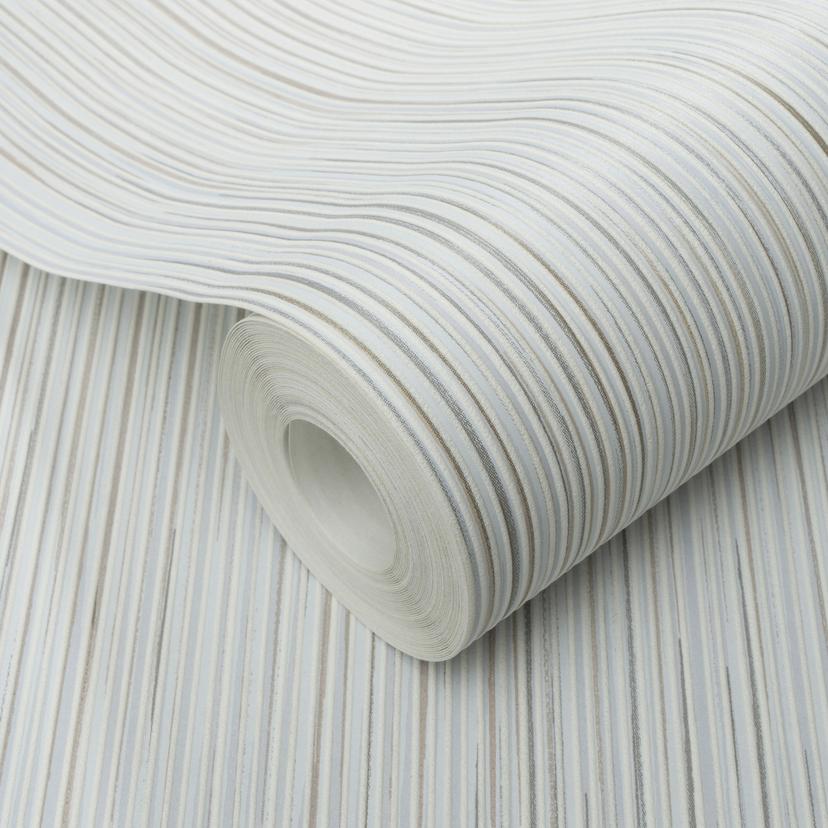 Vliesbehang, behang voor op de muur Cameo taupe, grijs