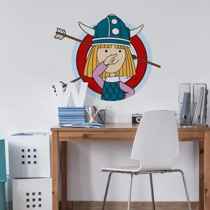Muursticker Wickie 9