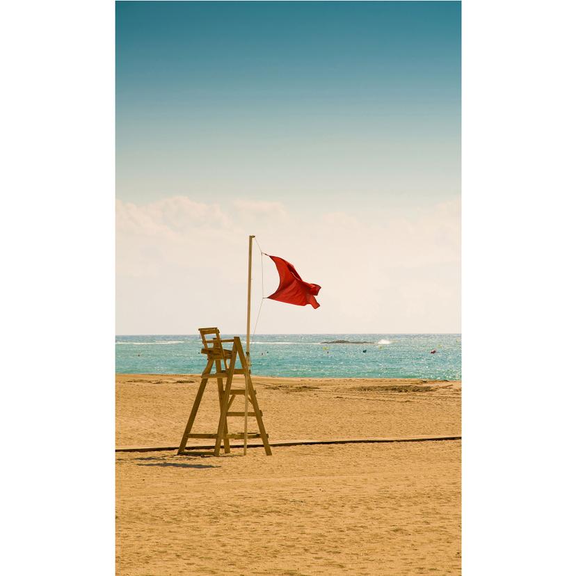 Fotomural de bandera roja