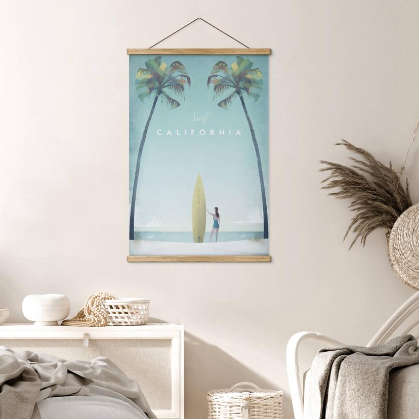 Poster tessile Rivers - California