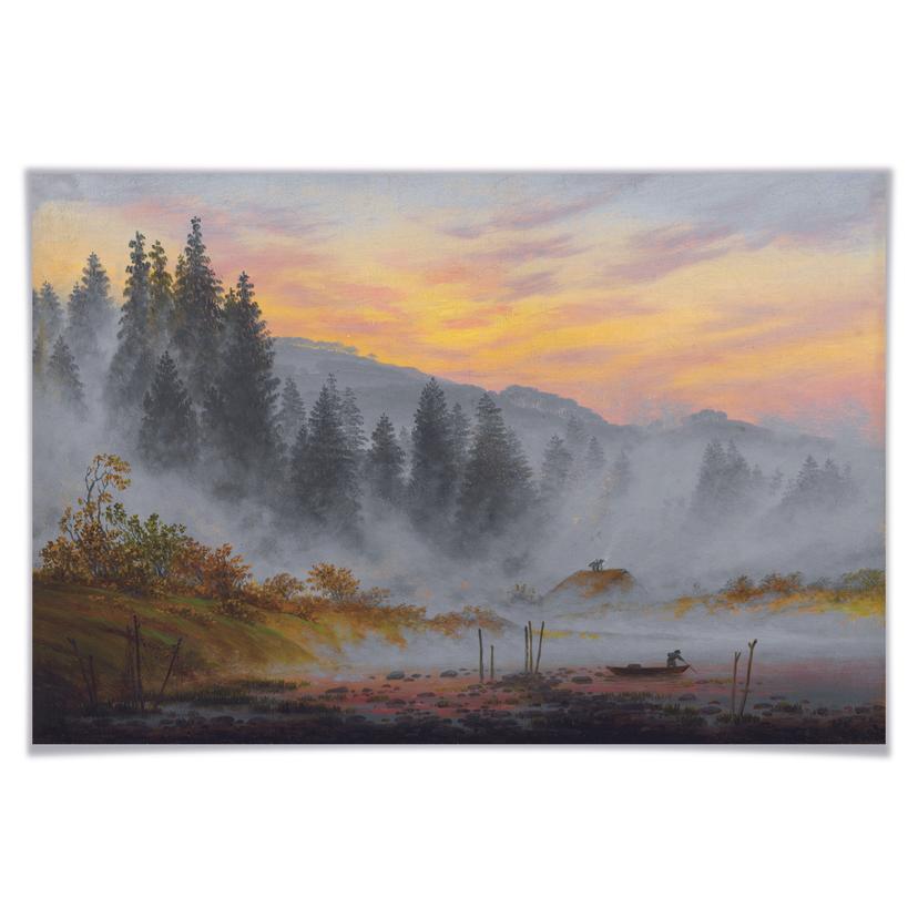 Poster Friedrich - Der Morgen