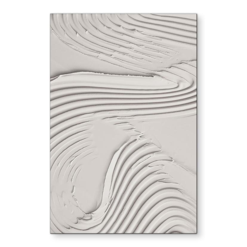 Tableaux Douceur des textures en beige - Pictufy Studio - Alu-Dibond