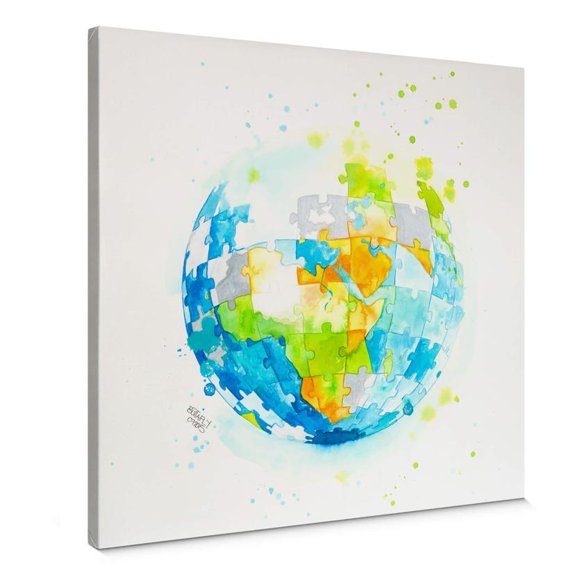 Lienzo Buttafly - Worldpuzzle