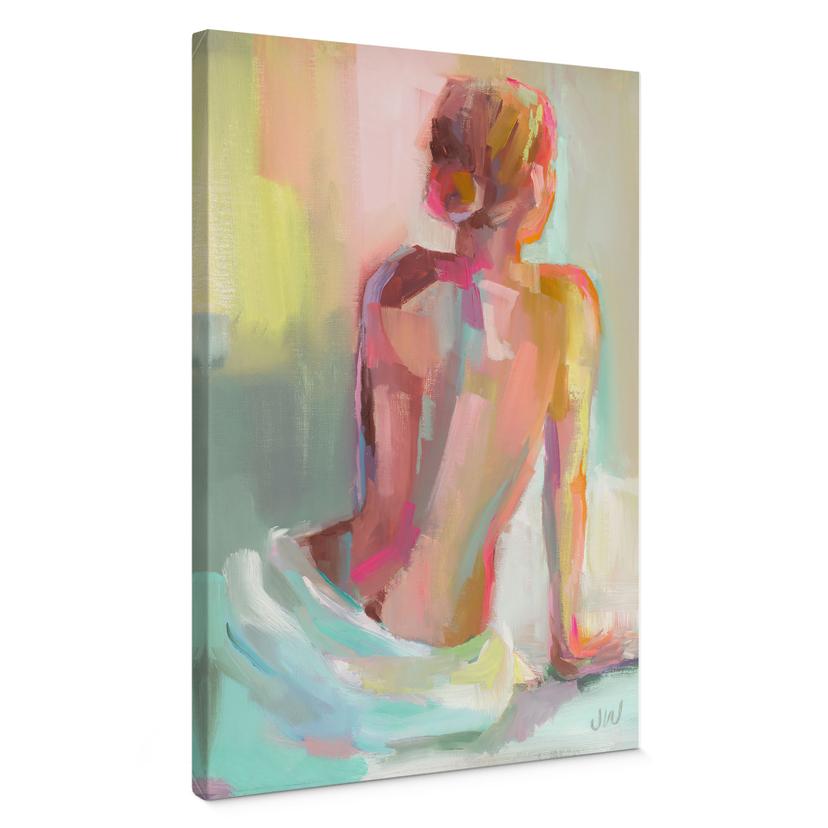 Lienzo espalda abstracta de mujer - Westenhofer