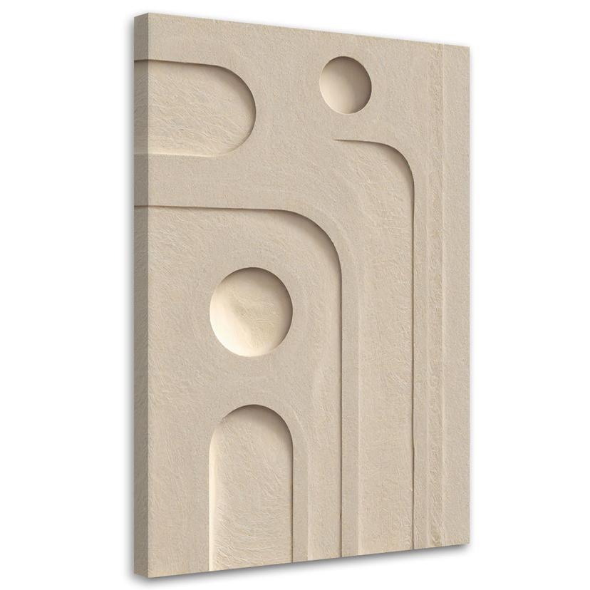 Canvasbillede, Geometriske former
