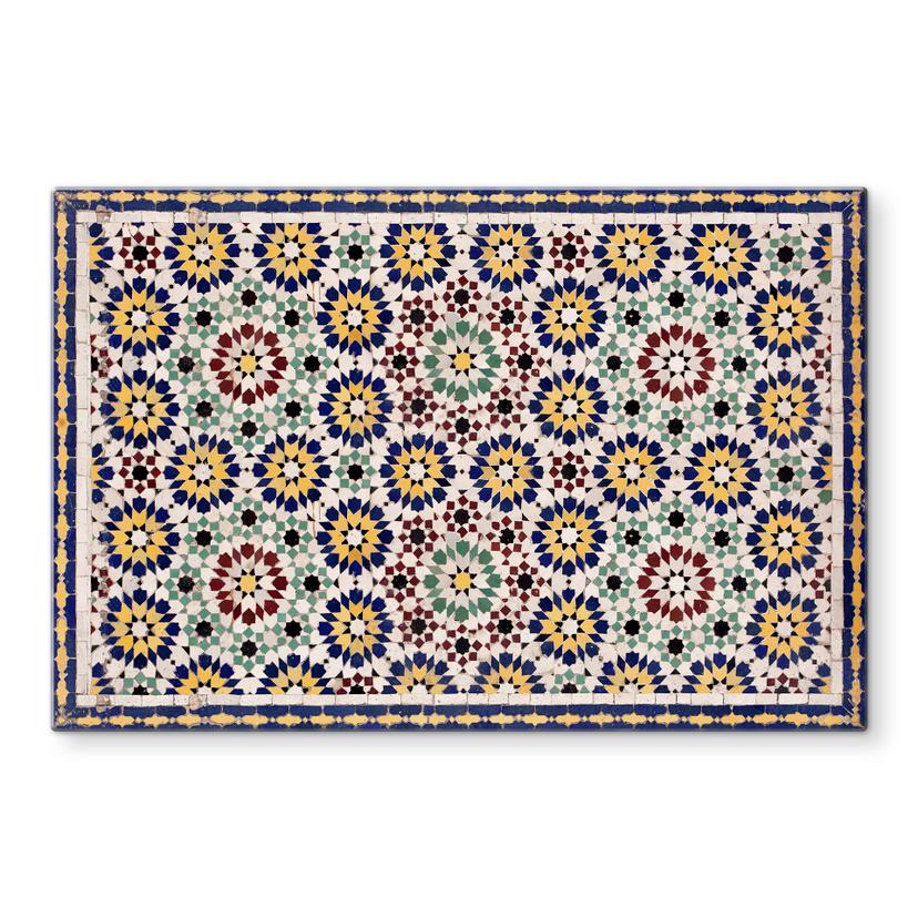Pannello paraschizzi - Piastrelle orientali 01